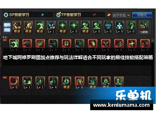 地下城阿修罗刷图加点推荐与玩法详解适合不同玩家的最佳技能搭配策略